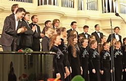 Участие Камерного хора в Молодёжном фестивале в Санкт-Петербурге