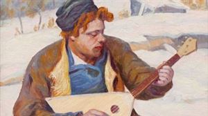 Детский лекторий «Большая музыка для маленьких» — дистанционно. «Встречаем весну»: знакомство с балалайкой