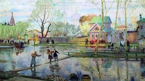 Детский лекторий «Большая музыка для маленьких» — дистанционно. «Встречаем весну»: народный вокал