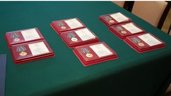 Вручение памятных медалей Следственного комитета «75 лет Победы в Великой Отечественной войне 1941-1945 гг.»
