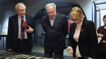 Открытие выставки к 80-летию Победы