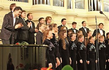 Участие Камерного хора в Молодёжном фестивале в Санкт-Петербурге