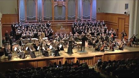Alexander Klevitsky. “Fly!” Cantata for soprano, organ, choir and orchestra