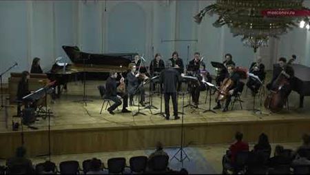 György Ligeti. Chamber Concerto for 13 instruments (1969–70, für Traude Cerha): II. Calmo, sostenuto