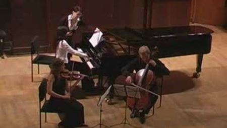 E. Chausson. Trio in G minor: 4<sup>th</sup> mvt. Perf. by <i>Corde</i> Piano Trio