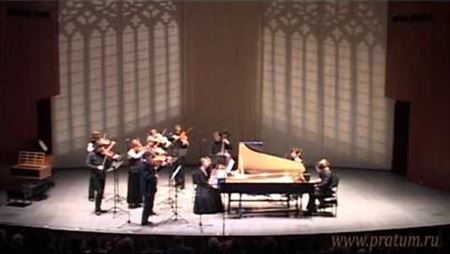 J. S. Bach. Concerto for two harpsichords and chamber orchestra, BWV 1061