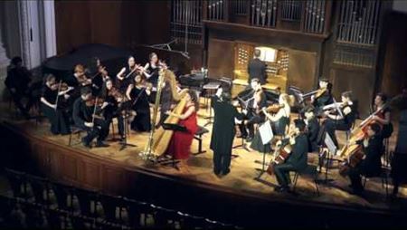 В. Цыбин. Концерт для арфы, струнного оркестра и органа (реконструкция В. Кикты)