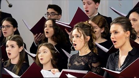 First-year students’ choral practice
