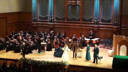 G. Verdi. «La Traviata», act IV, Finale. Opera theatre of Moscow Conservatory
