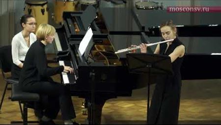 Ivan Sokolov. Sonata for flute and piano. Part I