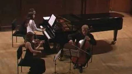 A. Babajanian. Trio in F-sharp minor: 1<sup>st</sup> mvt. Perf. by <i>Corde</i> Piano Trio