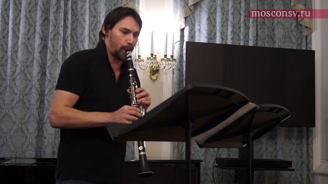 Nikita Agafonov Speaking on Today’s Clarinet Performance Techniques