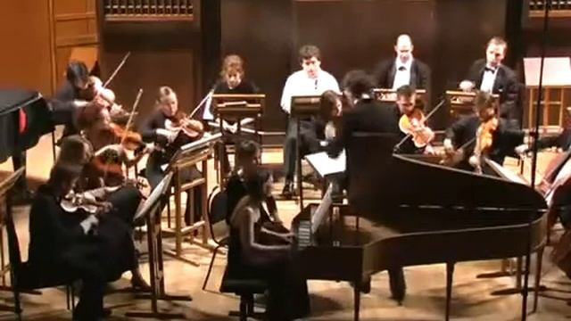 Joseph Haydn. Concerto in D major for clavier and orchestra: 3<sup>rd</sup> movement. Soloist: Alexandra Koreneva