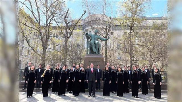 Камерный хор Московской консерватории для Всероссийской акции «Вечный огонь»