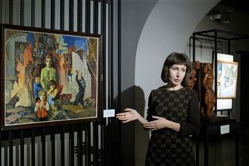 Открытие выставки «Живопись художников ДНР»