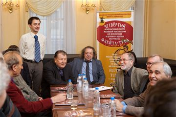 Круглый стол 4-го Международного конкурса исполнителей на духовых и ударных