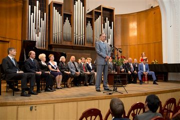 Торжественная встреча нового учебного года в Московской консерватории