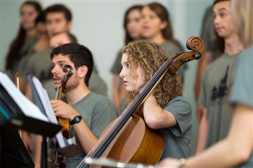 Творческая встреча с хором студентов Уэстмонтского колледжа