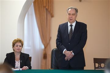 Открытие конференции, посвящённой С. И. Танееву и А. Н. Скрябину