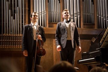 Гайк Казазян и Андрей Гугнин в Малом зале консерватории