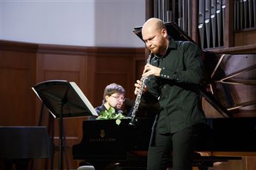 Эмиль Мирославский и Иван Соколов в Малом зале консерватории