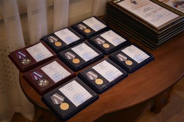 Вручение ведомственных наград СК РФ