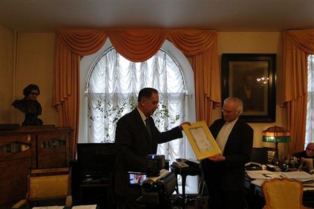 The Signing of Agreement between Moscow Conservatory and the <i>Kawai</i> Company
