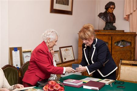 Ceremony of donating T. V. Muromtseva-Saarbekova’s memorabili to the Conservatory