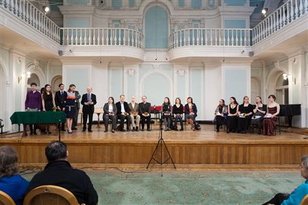 Церемония закрытия 2-го Международного конкурса клавесинистов им. А.М.Волконского