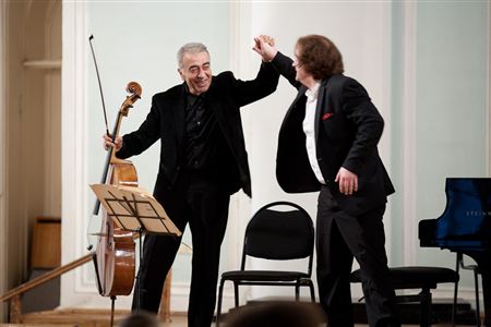 Ваграм Сараджян (виолончель) и Максим Могилевский (фортепиано)