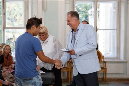 A meeting of the Moscow Conservatory foreign students