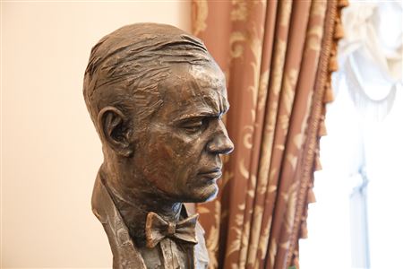 Ceremony of the Opening of Leonid Kogan’s Bust