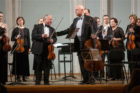 <i>The Double Concerto</i>: Vladimir Ivanov (violin) and Mikhail Utkin (cello)