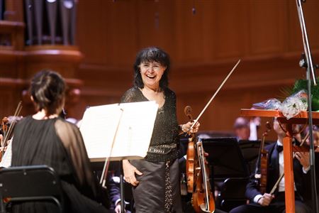 Liana Isakadze in the Great Hall