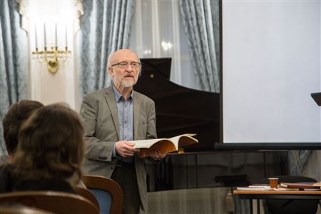 Master class taught by Prof. Alexei Lyubimov’s (piano)