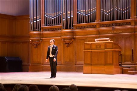 Органист Константин Волостнов в Большом зале консерватории