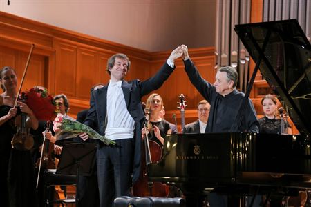 Луганский и Плетнёв в Большом зале консерватории