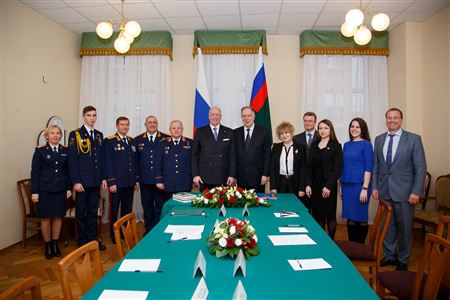 Signing the Agreement between the Conservatory and Russia’s Investigative Committe