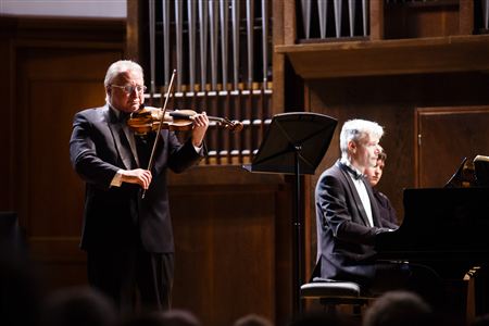 Vladimir Ivanov & Andrei Pisarev at the Small Hall of the Conservatory