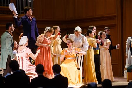 <i>Eugene Onegin</i>. A graduation play at the Great Hall