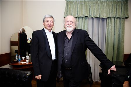 Peter Donohou and Vladimir Ovchinnikov at the Small Hall