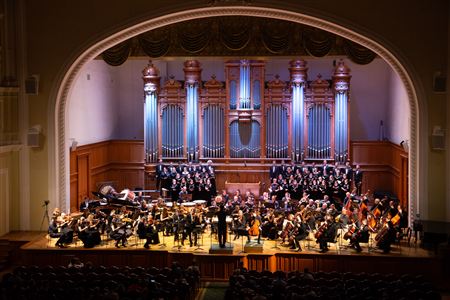 The <i>Sobibor</i> film score. A rehearsal and a concert