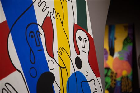 Открытие нового выставочного пространства в фойе Малого зала