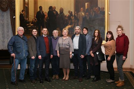 Открылась выставка преподавателей Строгановки