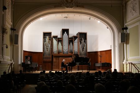 The Concert Season Opened at the Small Hall