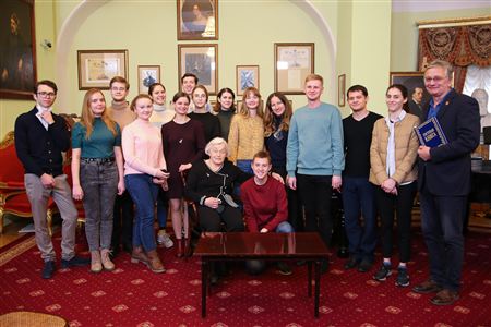 Professor Irina Kozhenova Tells about the Ouevres of Wagner and Verdi