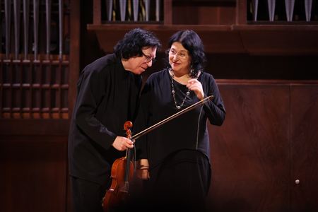 Максим Федотов (скрипка) и Галина Петрова (фортепиано) в Малом зале