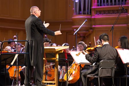 The Bard College Symphony Orchestra (USA) at the Moscow Conservatory Great Hall