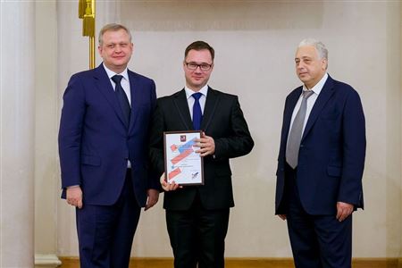 А. В. Антипин — Лауреат Премии Правительства Москвы в области культуры