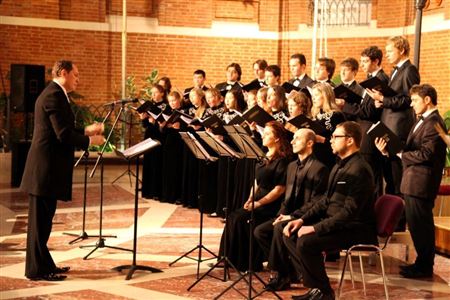 The Conservatory Chamber Chorus at the Third International Festival “Organ Plus”